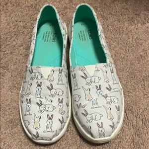 TOMS bunny shoes